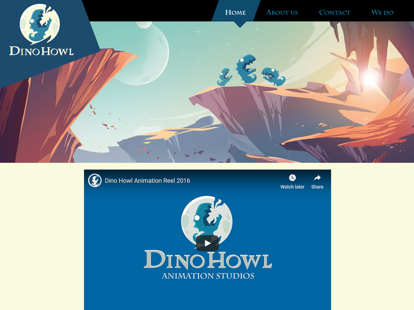DinoHowl Homepage